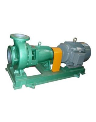 China Alloy Centrifugal Chemical Pump IHF Fluorine Lined Chemical Pump for sale