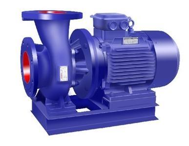 China ISW horizontal end suction pump single stage pipeline monoblock motor pump for sale