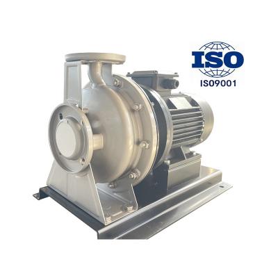 China Stainless Steel Centrifugal Chemical Pump With Flow Rate 6.5 - 160 M3/H for sale