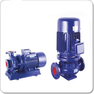 China ISG/ISW Single Stage Single Suction Electric Water Pump Booster Pipeline Pump for sale