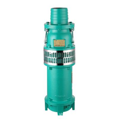 China Green QY Submersible Sewage Pump Oil Immersed SS Submersible Pump for sale
