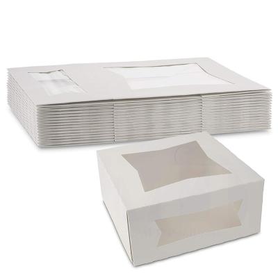 China Luxury Organic Recycled Materials Paper Box Skin Care Set Cardboard Packaging Box With Clear Window à venda