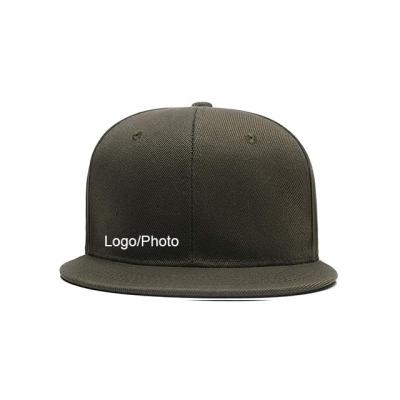 China Unisex PVC Logo Print Baseball Caps Waterproof Custom 5 Panel Laser Cut Perforated Hole Cap en venta