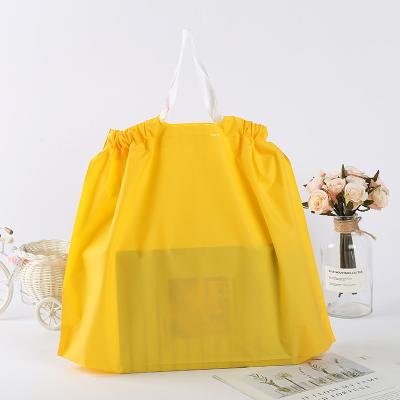 China Eco Friendly Shopping Bag  Plastic EVA Frosted Clothing Packaging Bag à venda