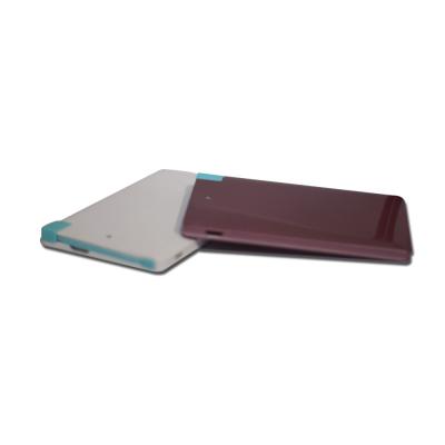 China ultra thin bank card shaped power bank with built-in cables full color pritning for sale