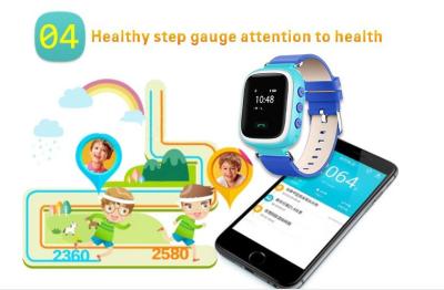 China Shenzhen 1.44 color screen health pedometer kids gps smart watch with sim card wrist watch pedometer for kids for sale