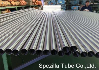 China ID/OD 0.8um High Purity Stainless Steel Tubing Mechanical Polished 3A Certified for sale