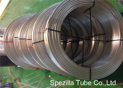 China TP316L Annealed stainless steel tubing coil Seamless ASTM A269 OD 1/4'' X 0.035'' for sale
