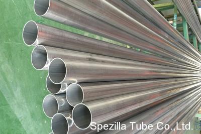 China Size DN25 DN20 304 / 316 weldable steel tubing Not Annealed Dairy Finish DIN11850 for sale