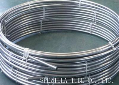 China 6,35 x bobina redonda del tubo del metal de la bobina AISI 304 de los Herms del acero inoxidable de 0.889m m en venta