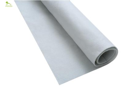 China La aguja no tejida de la tela 800gsm del geotextil del polipropileno blanco perforó en venta