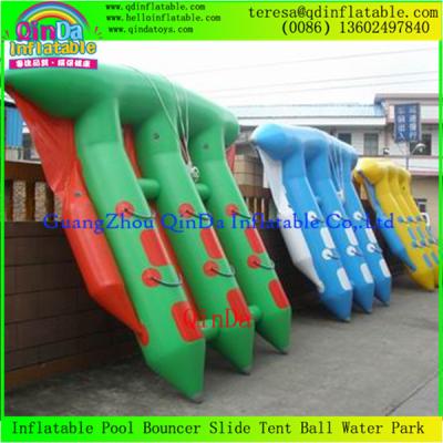 China Popular Funny Inflatable Towable Flying Fish Boat For Water Amusement  Equipment for sale
