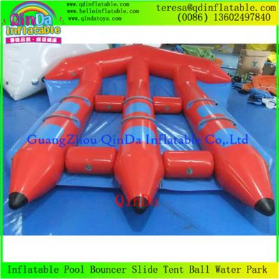 China Top Quality Water Sled  Fly Fish Boat  Adult Sports Game Flying Boat Tubes Surfing for sale