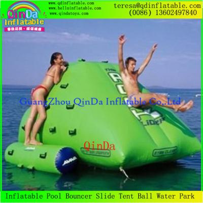 China Commercial Outdoor Inflatable Iceberg Water Toys For Lake / River / Swimming Pools for sale
