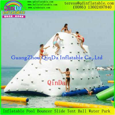 China Water Sports Equipment Inflatable Ice Climbing Mountain,Best Selling Inflatable Icebergs for sale