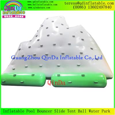 China New-Style PVC Inflatable Water Climbing Wall Inflatable Water Climbing Mountain,Icebergs for sale