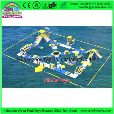 China Commercial Water Bicycles For Sale Obstacle Courses Durable Inflatable Water Bike For Amusement Park à venda