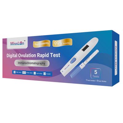 China CE Approved Digital Ovulation Rapid Test for home use with high accurancy for sale