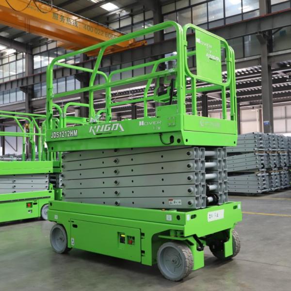 Quality AWP Self-Moving Scissor Lift Staff Lift Working Height 12m 2900kg for sale