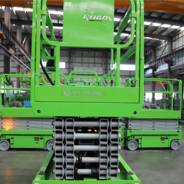 Quality 2WD Self-Propelled Scissor Lift Platform Height 14m Scissor Lift Load Capacity for sale