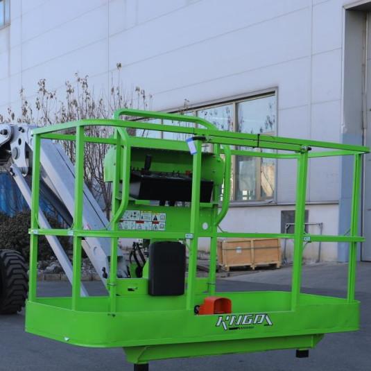 Quality Weight 18500Kg Diesel Telescopic Boom Lift Working Height 34m for sale