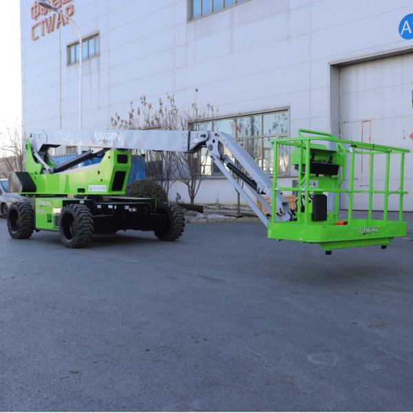 Quality 42m Height Platform Diesel Telescopic Boom Lift Rotation 360° for sale