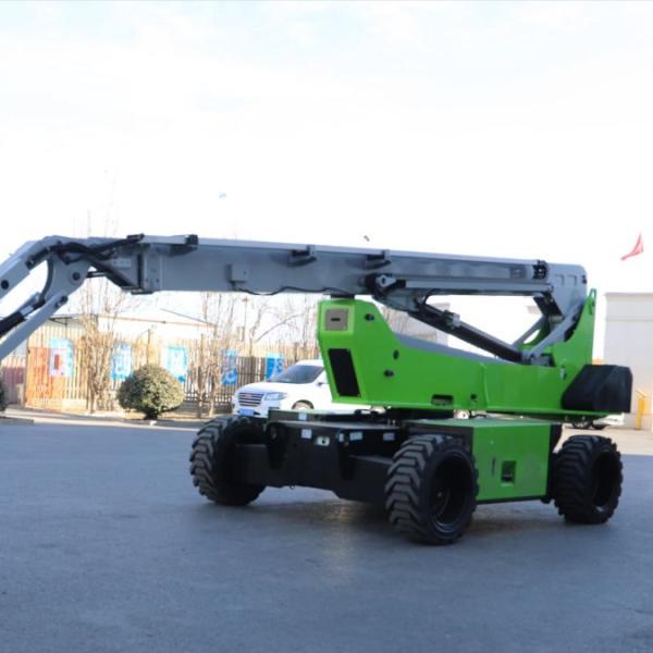 Quality Articulating Electric Boom Lift For Sale 24m 4WD Hydraulic for sale