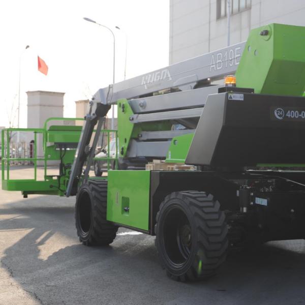 Quality Electric Articulating Boom Lift 80 Ft 60 Ft 230Kg Lift MEWP Working Height 21.0m for sale