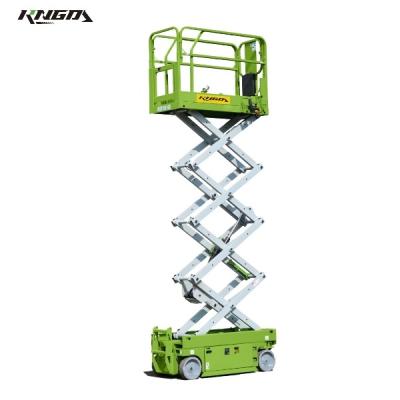 China Portable Mobile Hydraulic Lift Platform Height 6M Capacity 230kg Scissor Lift AWP for sale