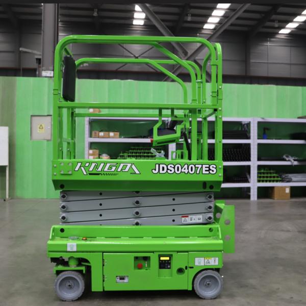 Quality MEWP Self-Propelled Scissor Lift Working Height 6M Weight 830KG for sale
