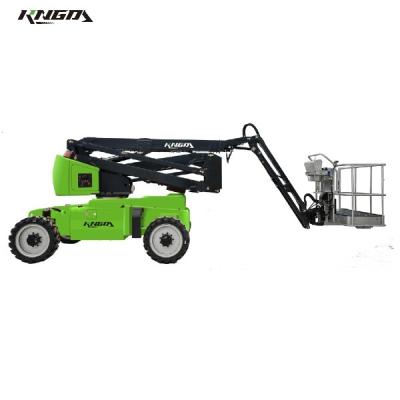 China MEWP Diesel Articulating Boom Lift Platform Height 14.7m 8070Kg for sale