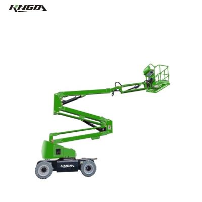 China 16m 15m 45ft 50 Ft Articulating Boom Lift Battery 48V 400Ah AWP for sale
