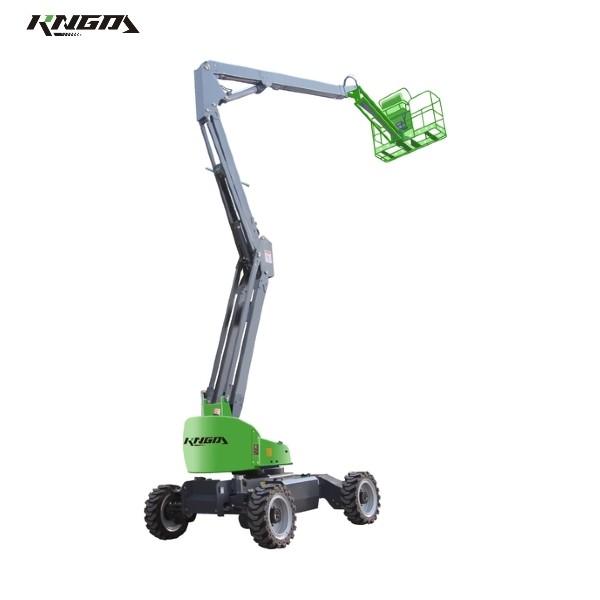 Quality Electric Articulating Boom Lift 80 Ft 60 Ft 230Kg Lift MEWP Working Height 21.0m for sale