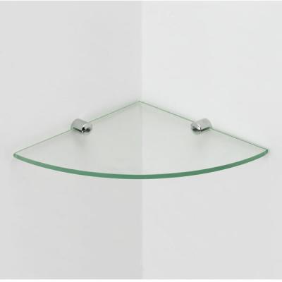 China Bathroom Corner Frameless Glass Shelves 5mm ~ 8mm En 12150 Standard for sale