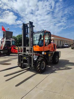 China Multifuctional All Terrain Forklift Trucks for sale
