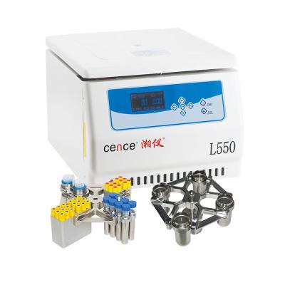 China Centrifugadora de poca velocidad L550 para la medicina y el laboratorio clínicos del cultivo celular en venta