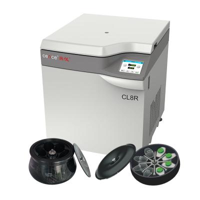 China Refrigerated Blood Bank Centrifuge Blood Separation Centrifuge CL8R Super Large Capacity for sale