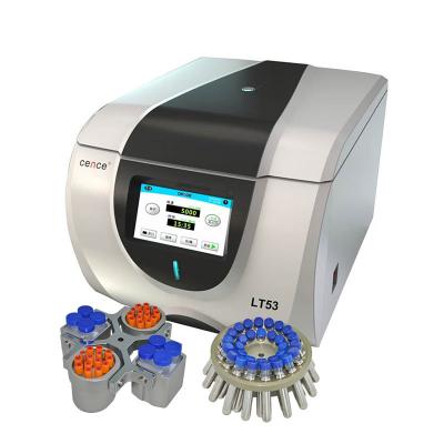 China Centrifugação analítica de baixa velocidade do centrifugador LT53 da separação do sangue à venda