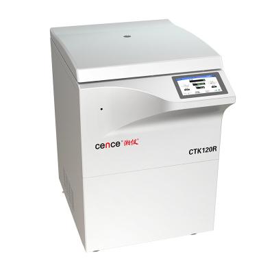China Low Speed Automatic Uncovering Refrigerated Centrifuge Machine CTK120R 4000rpm for sale