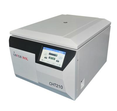 China High speed centrifuge CHT210 with 4x750ml swing rotor separating 36 50ml conical tubes 88 15ml conical tubes168 7ml vacutainers for sale