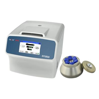 China H1850 Benchtop 6 tube 50ml high speed laboratory centrifuge for sale