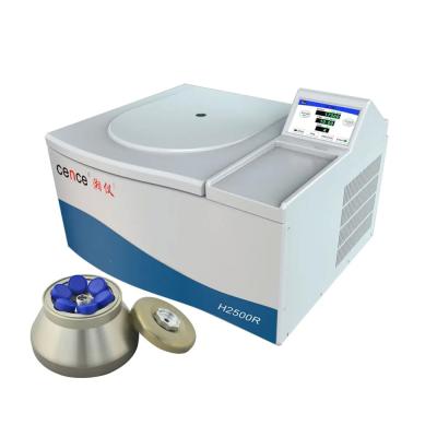 China Refrigerated Ultra Centrifuge Machine With 6x50ml Fixed Angle Rotor Max Speed 15000rpm for sale