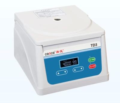 China TD3 Laboratory Table Top Centrifuge Plasma Extraction for sale