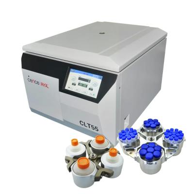 China CLT55 Medical Laboratory Centrifuge Benchtop Clinical Centrifuge Machine with Basket Rotor for sale