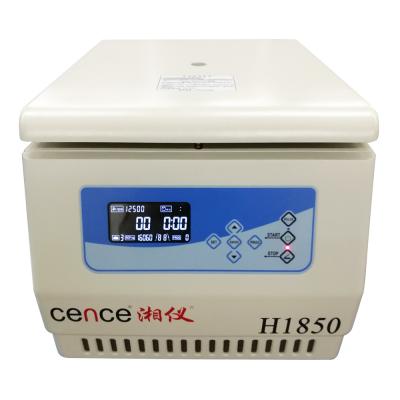Chine Le laboratoire à grande vitesse de table et l'usage médical de sens du vent unique centrifugent (H1850) à vendre