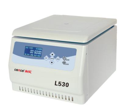 China Low Speed Table Top Microcentrifuge With Large Capacity 4 * 250ml 1 Year Warranty for sale