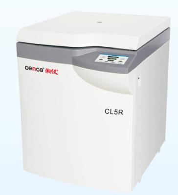 China Intelligent Large Capacity Medical Centrifuge Machine CL5 CE Certification for sale