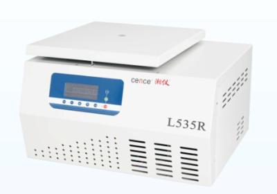 Chine 4 * 750ml centrifugeuse à vitesse réduite, petite performance de la machine L535R de centrifugeuse haute à vendre