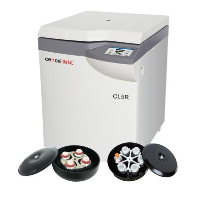 China Swing Rotor Centrifuge CL5 / CL5R Blood Bank Blood Bag Centrifuge for sale