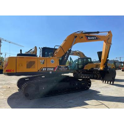 China Sany Sy215 Used Sany Excavator 20 Ton Used Hydraulic Excavator for sale